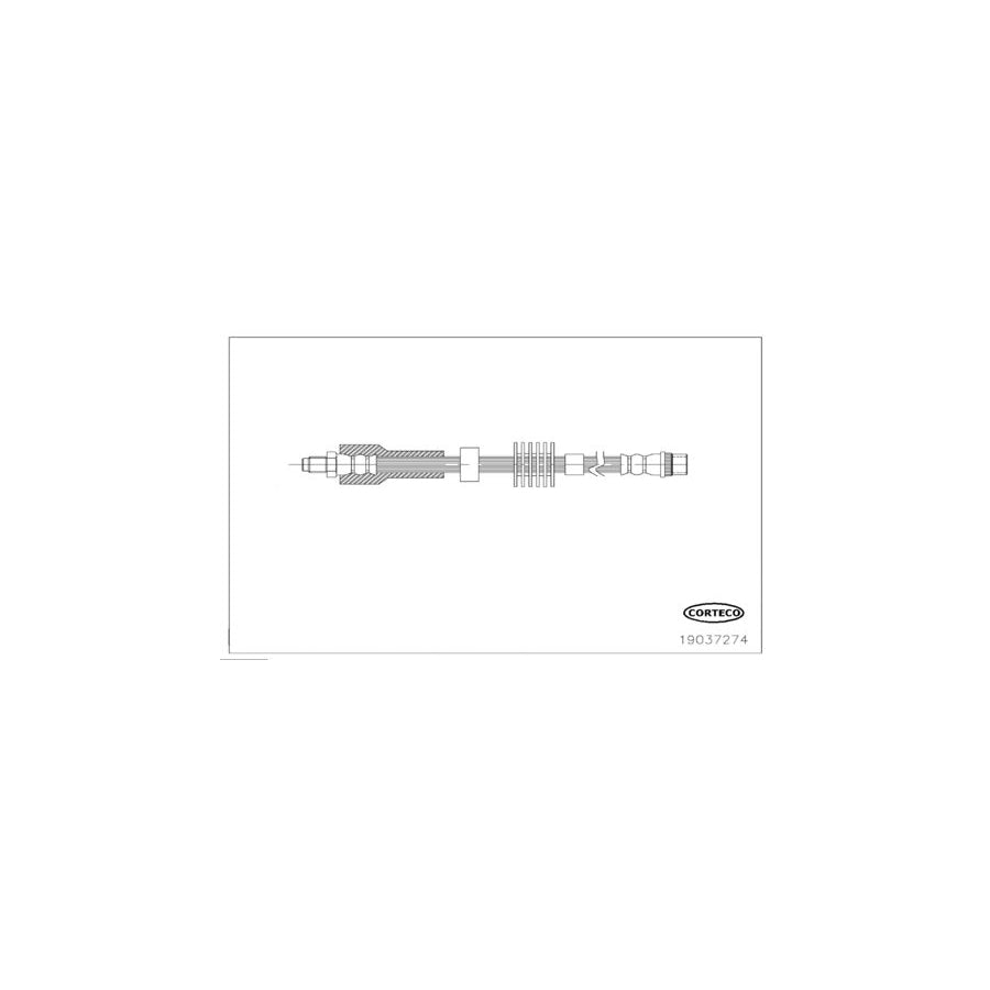 Corteco 19037274 Brake Hose