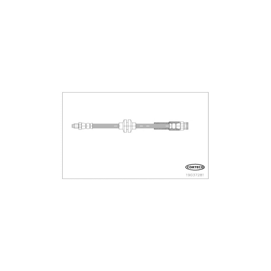 Corteco 19037281 Brake Hose