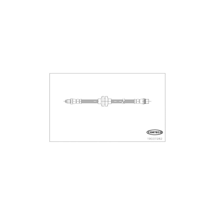 Corteco 19037282 Brake Hose
