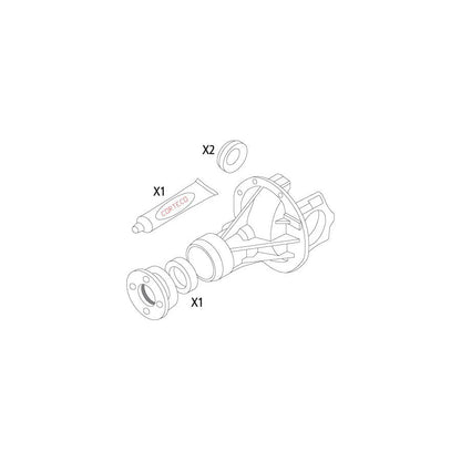 Corteco 19536212 Gasket Set, Differential