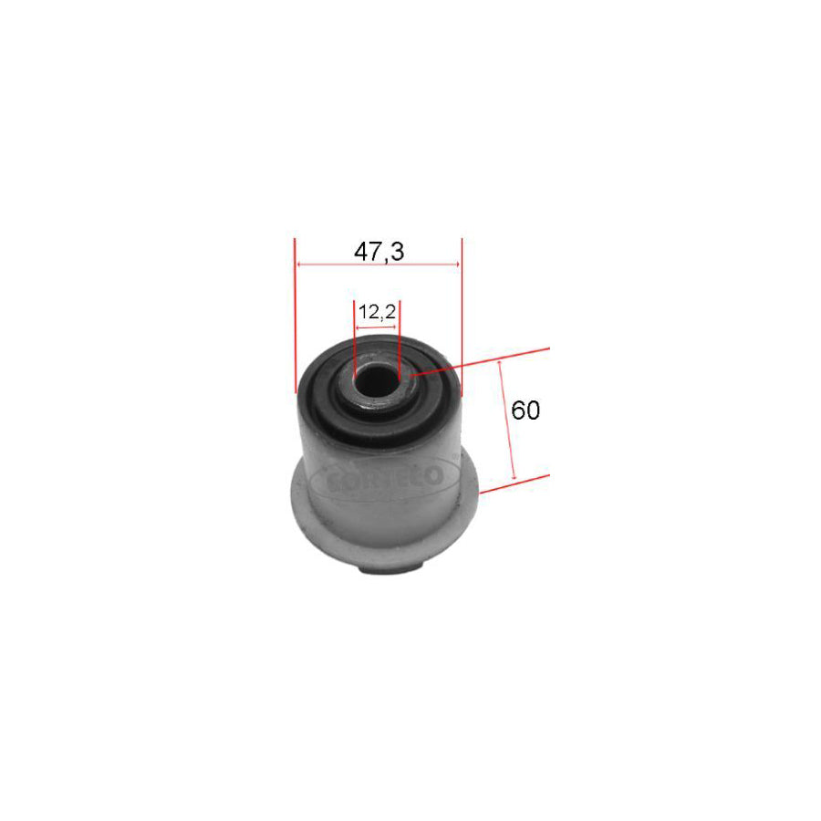 Corteco 21652928 Control Arm / Trailing Arm Bush