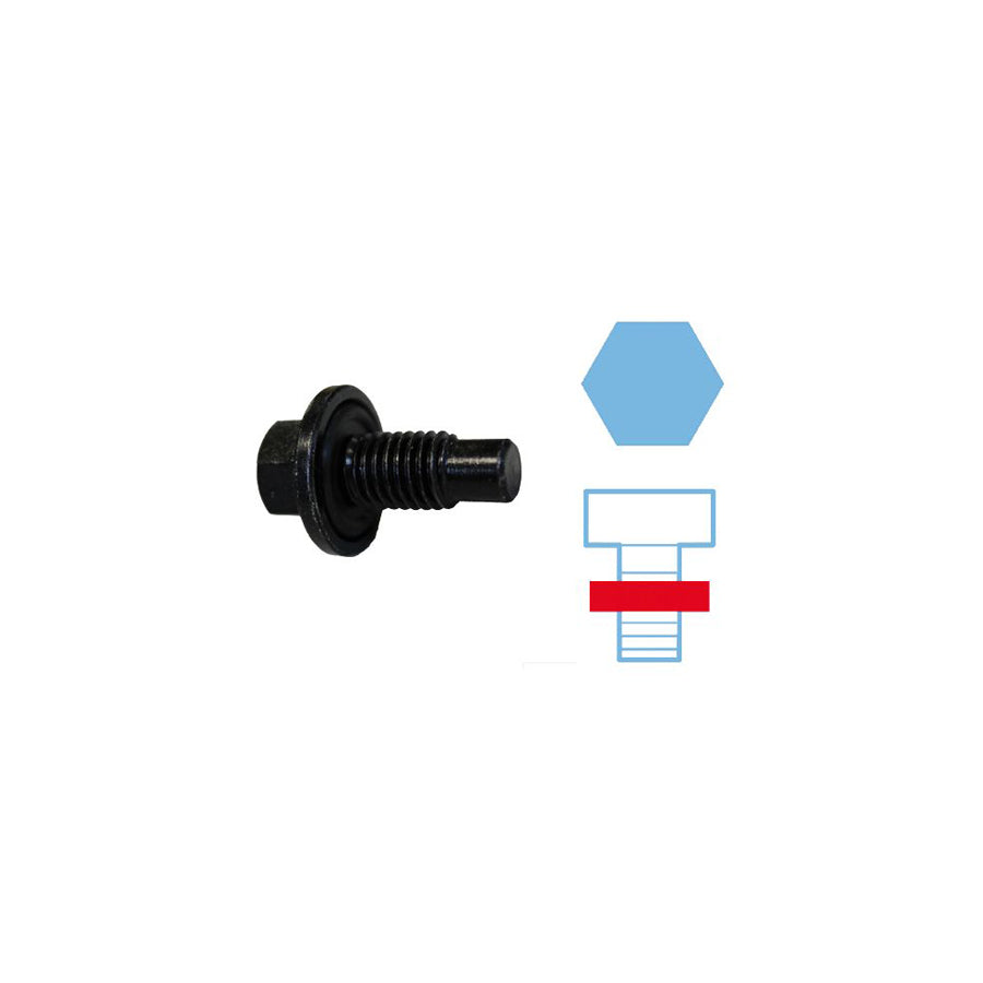 Corteco 220129S Sealing Plug, Oil Sump