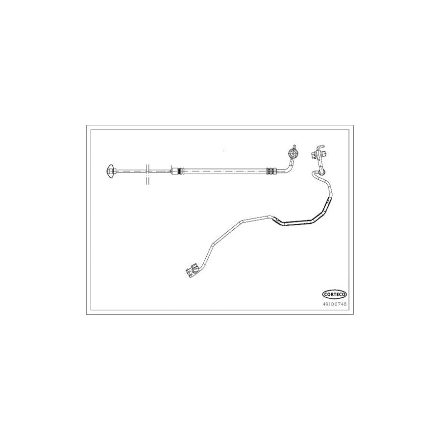 Corteco 49106748 Brake Hose