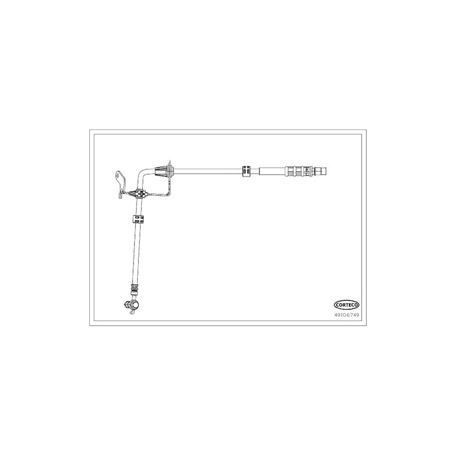 Corteco 49106749 Brake Hose
