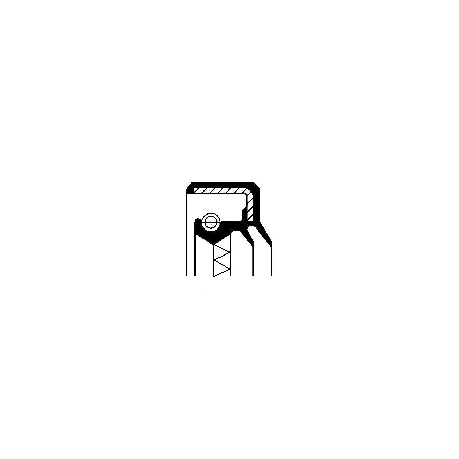 Corteco 49107032 Shaft Seal, Differential