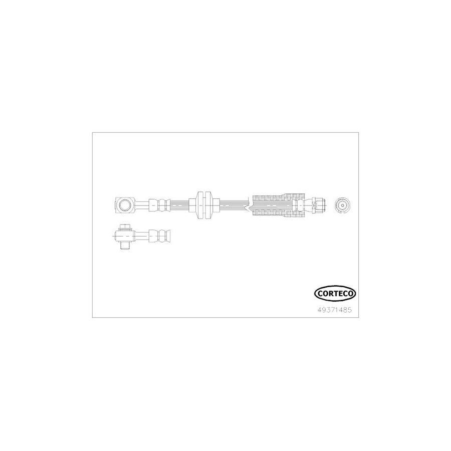 Corteco 49371485 Brake Hose