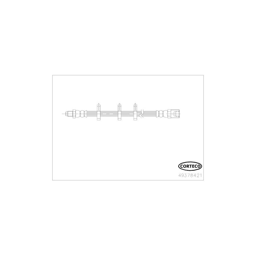 Corteco 49378421 Brake Hose