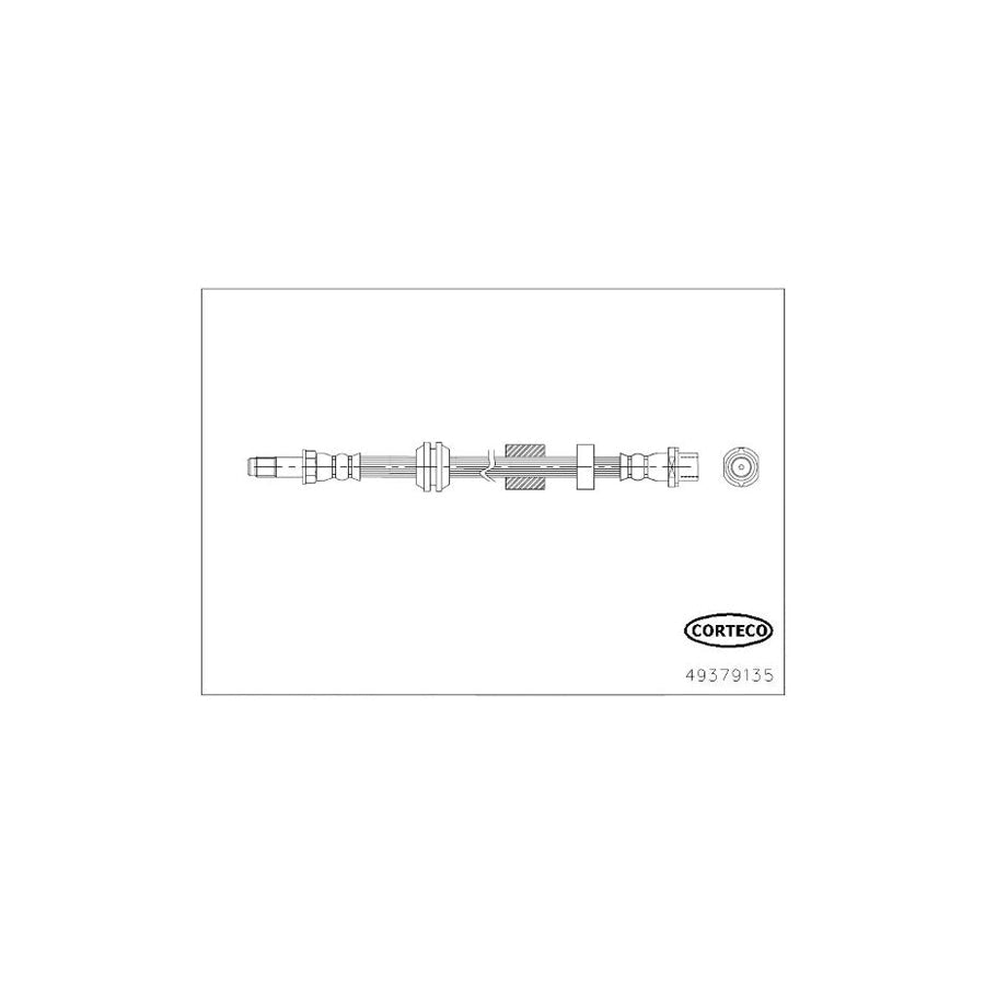 Corteco 49379135 Brake Hose