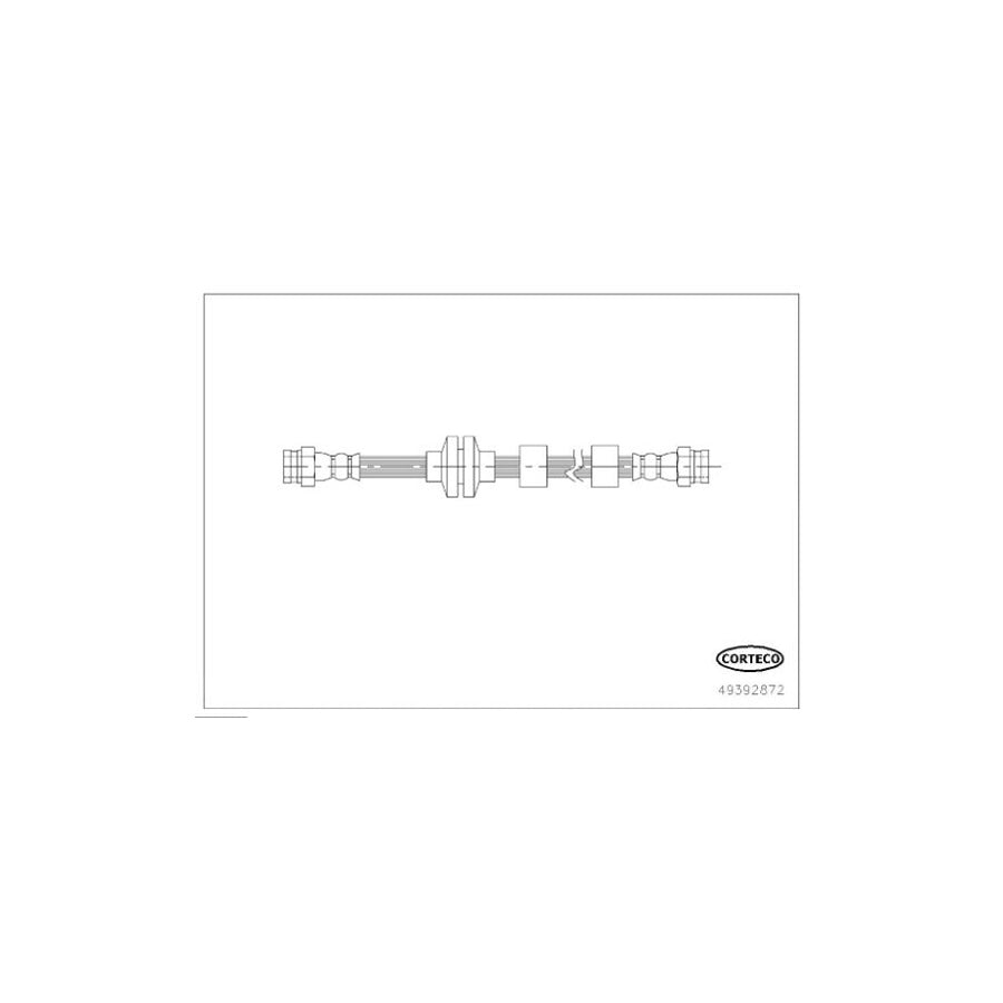 Corteco 49392872 Brake Hose