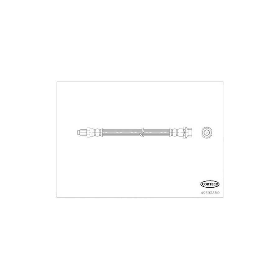 Corteco 49393850 Brake Hose for Ford Transit