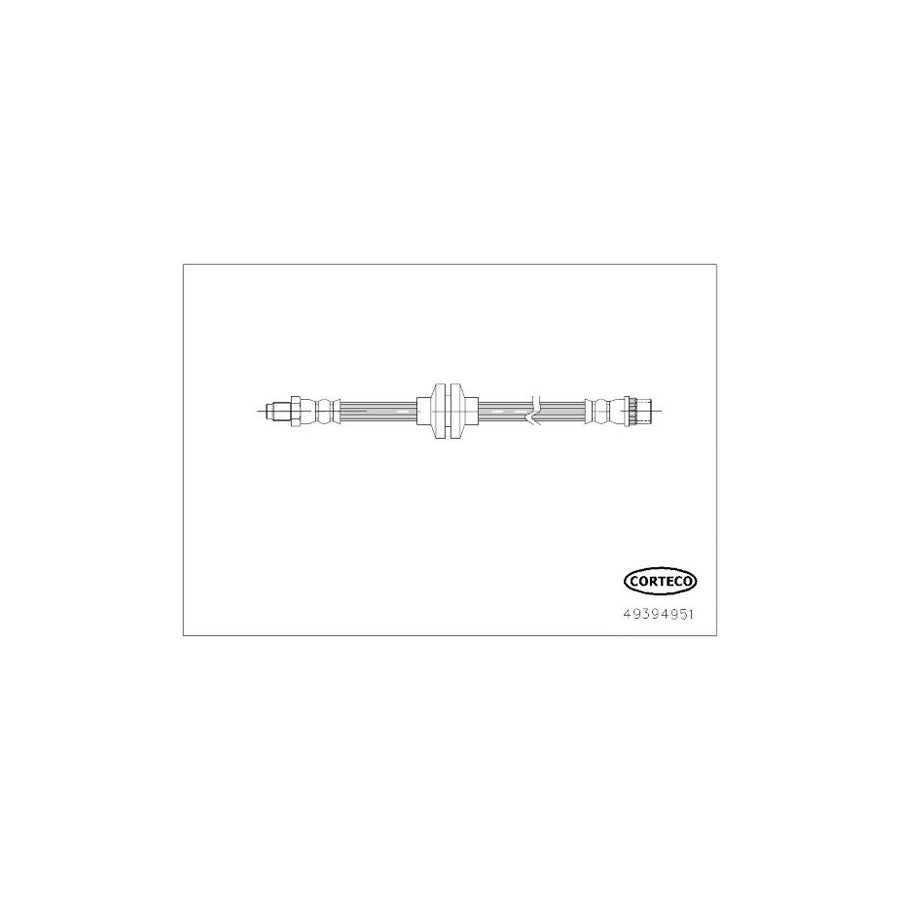 Corteco 49394951 Brake Hose