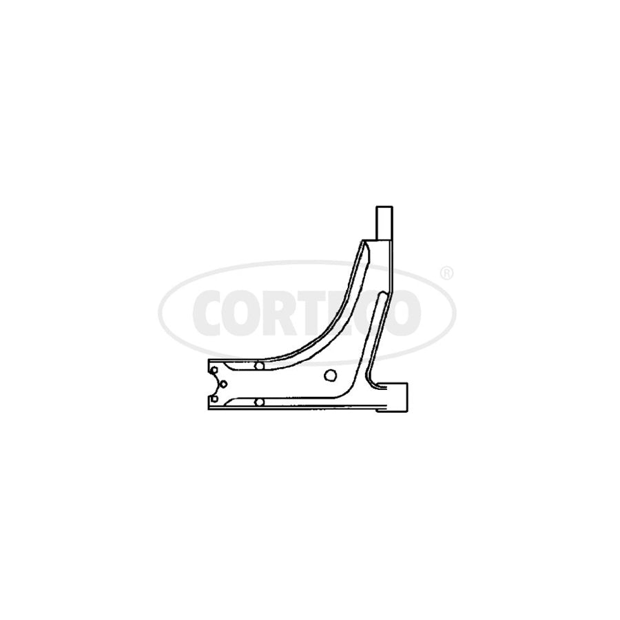 Corteco 49397096 Suspension Arm for Skoda Favorit