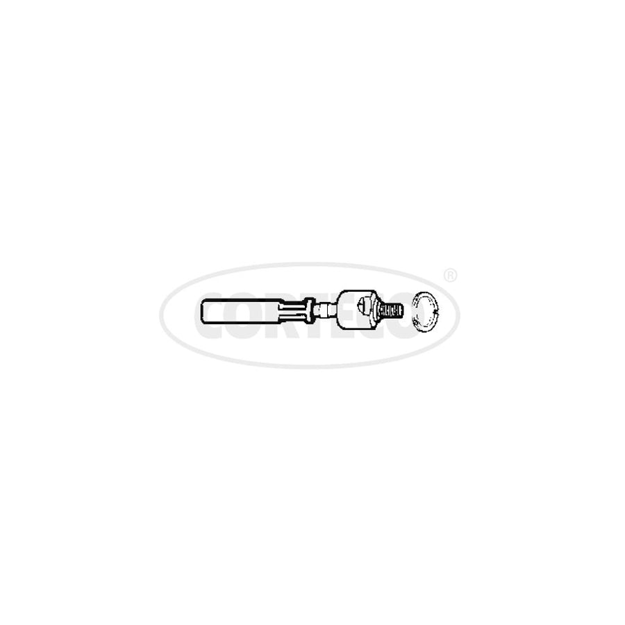 Corteco 49400763 Inner Tie Rod for Renault 19