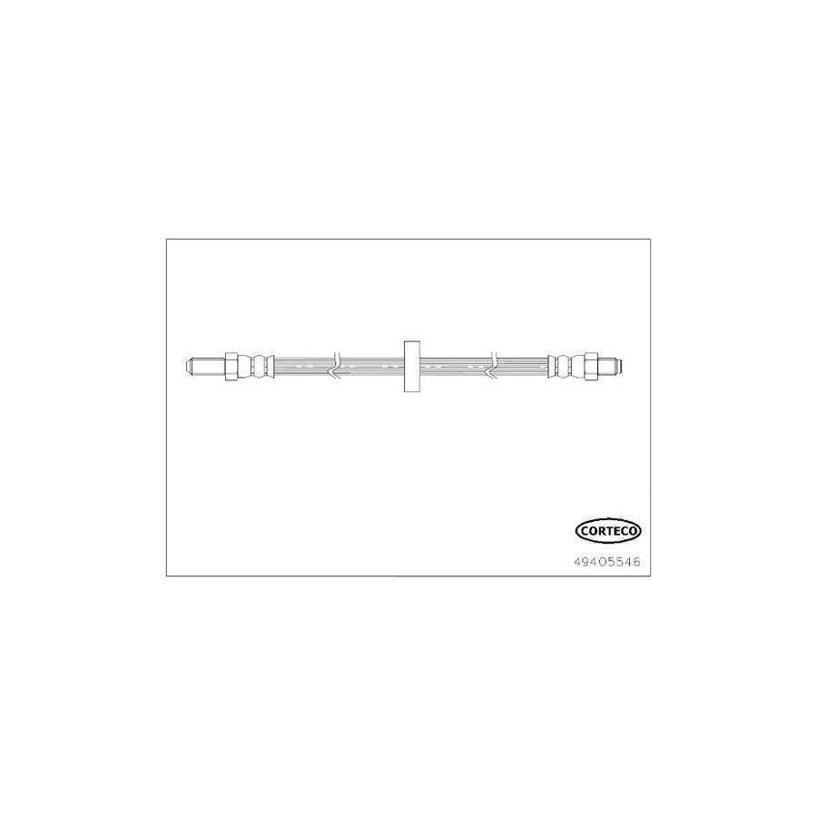 Corteco 49405546 Brake Hose for Jaguar Xj Saloon (X308)