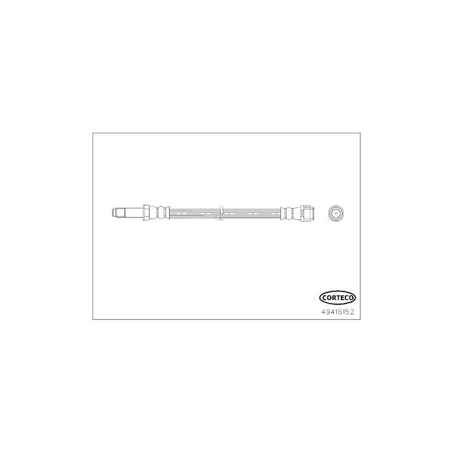 Corteco 49416152 Brake Hose