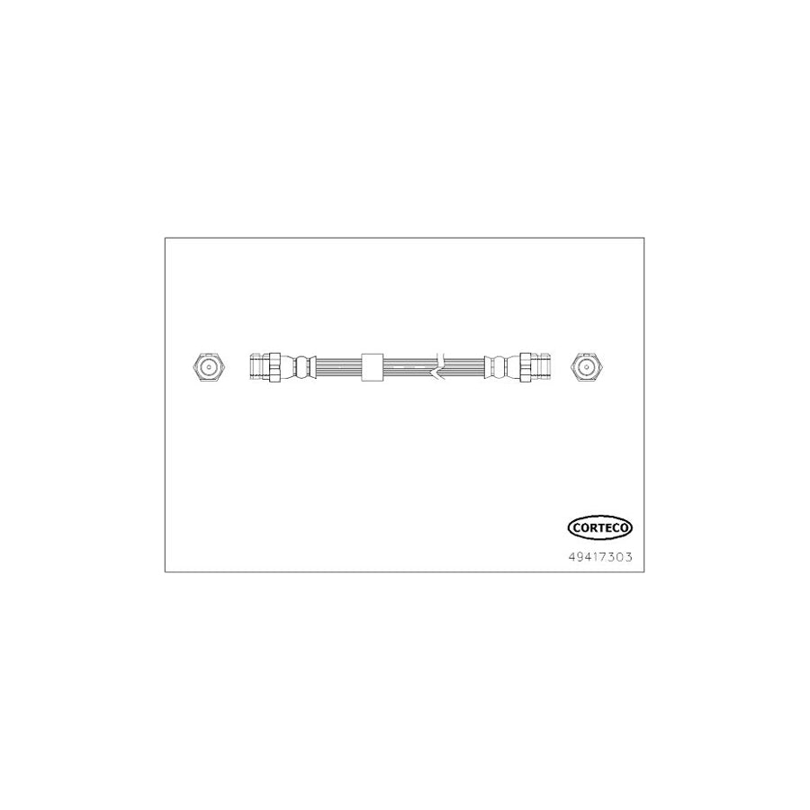 Corteco 49417303 Brake Hose