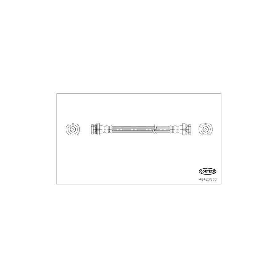 Corteco 49423863 Brake Hose