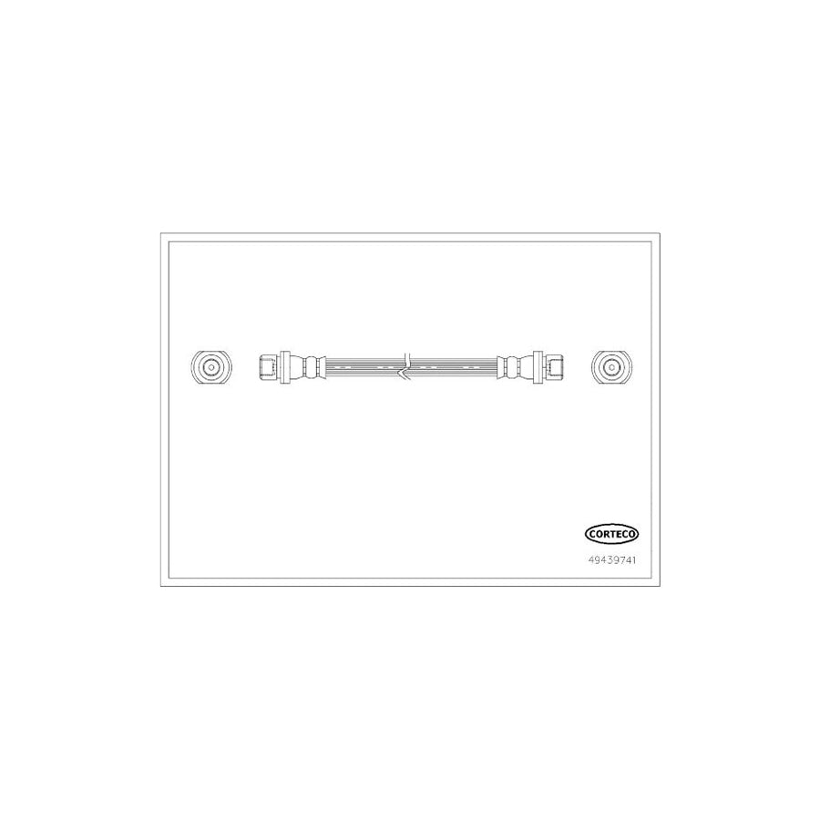 Corteco 49439741 Brake Hose