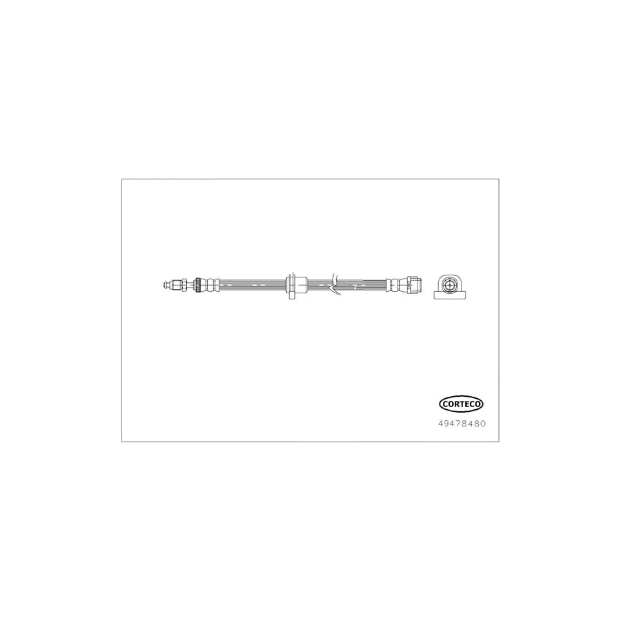 Corteco 49478480 Brake Hose