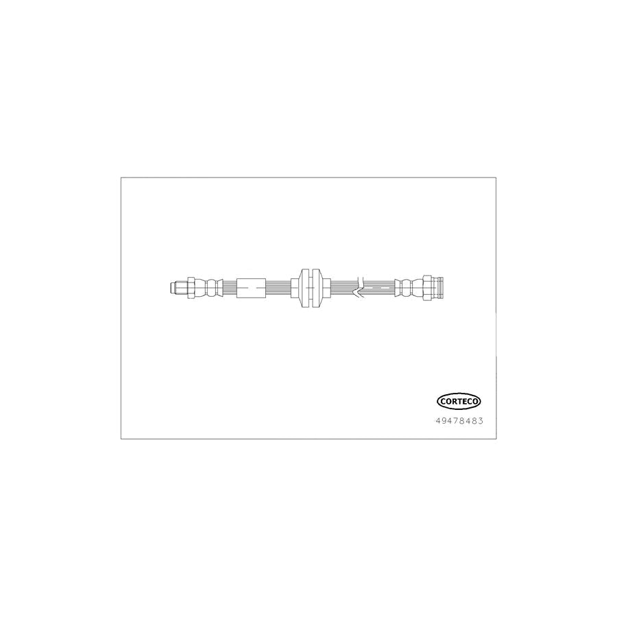 Corteco 49478483 Brake Hose