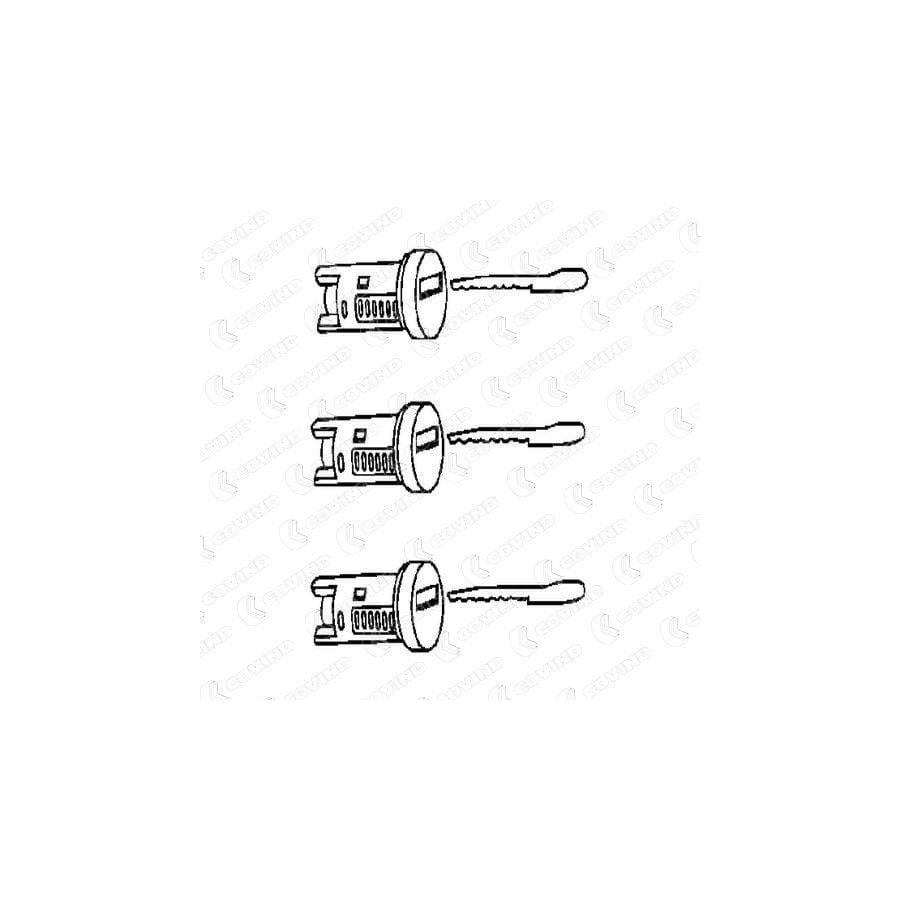 Covind 015/157 Lock Cylinder Kit