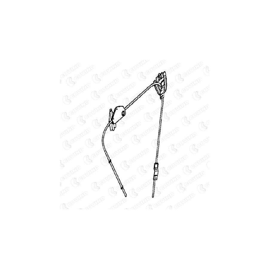 Covind 038/166 Window Regulator