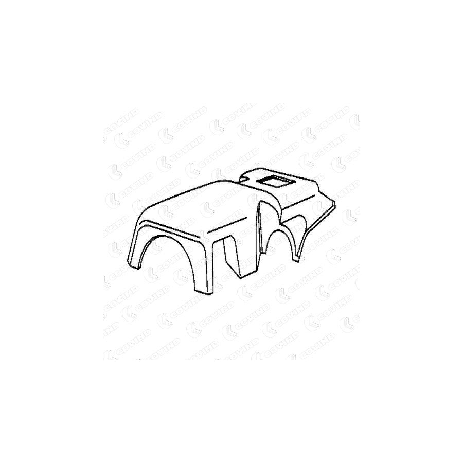 Covind 038/436 Covering, Steering Column
