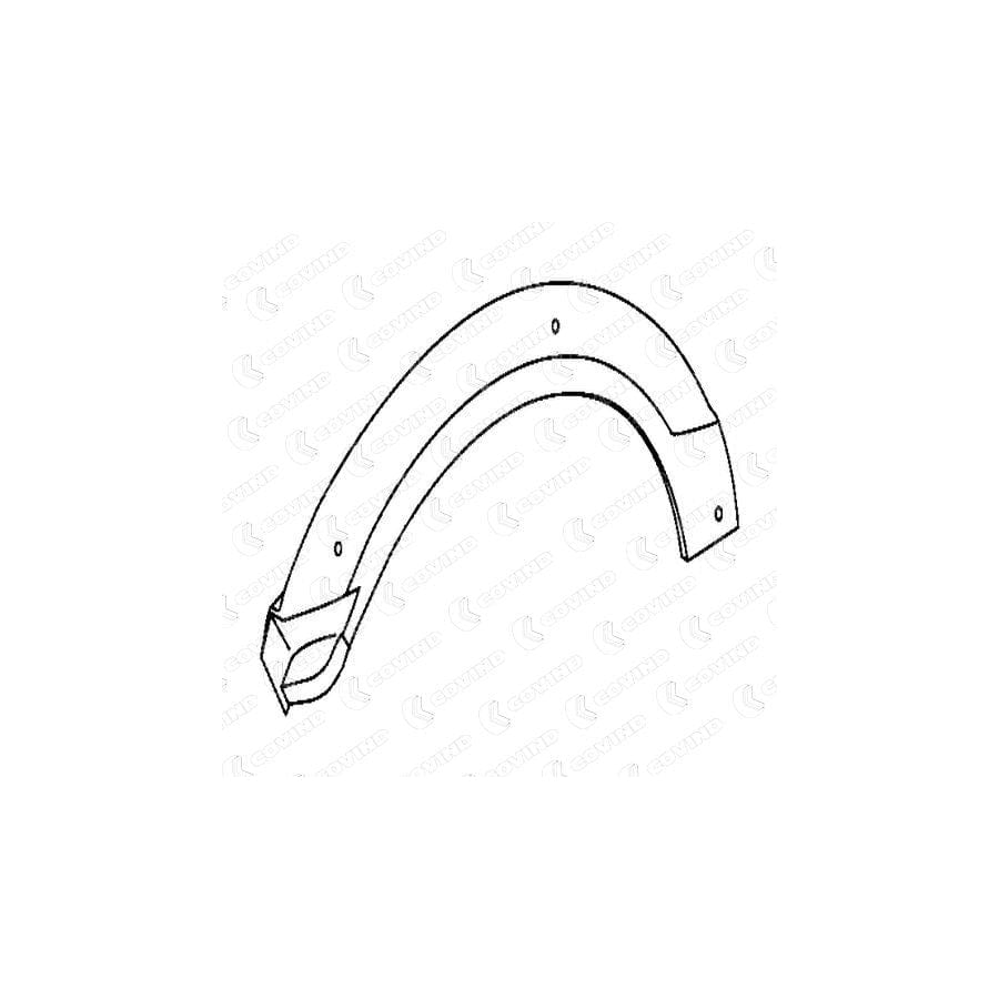 Covind 038/511 Panelling, Mudguard