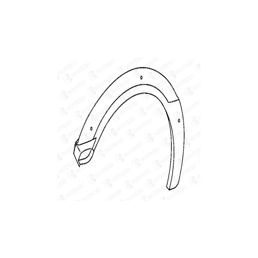 Covind 038/512 Panelling, Mudguard