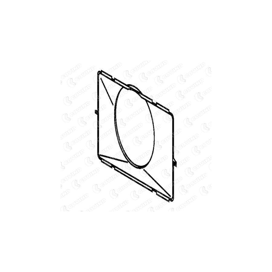 Covind 038/610 Cowling, Radiator Fan