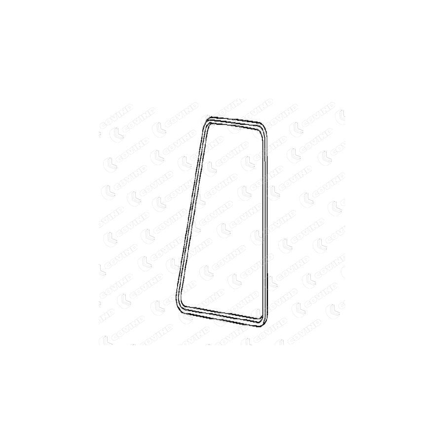 Covind 060/186 Seal, Rear Windscreen