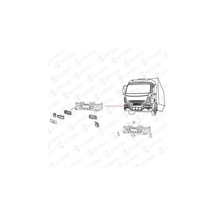 Covind 075/100 Base, Headlight