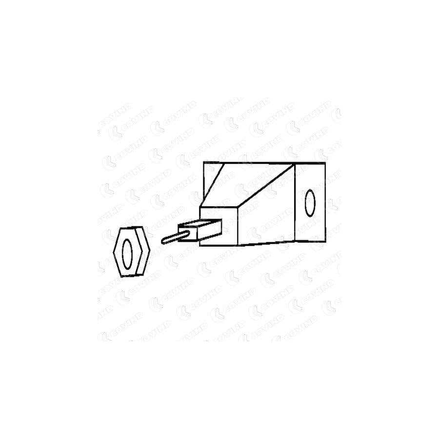 Covind 075/138 Mounting Bracket, Bumper