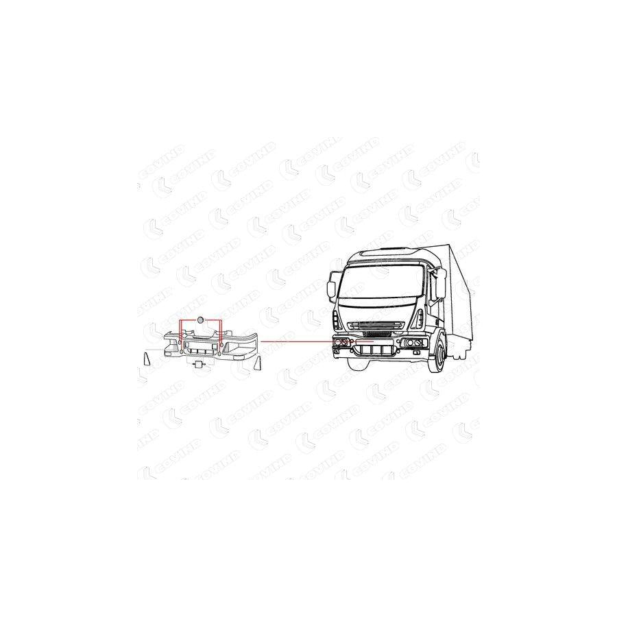 Covind 075/ 80 Cover, Bumper