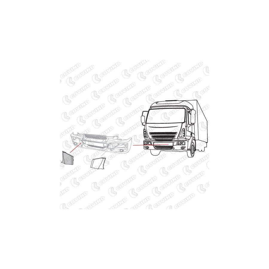 Covind 095/ 84 Cover, Bumper