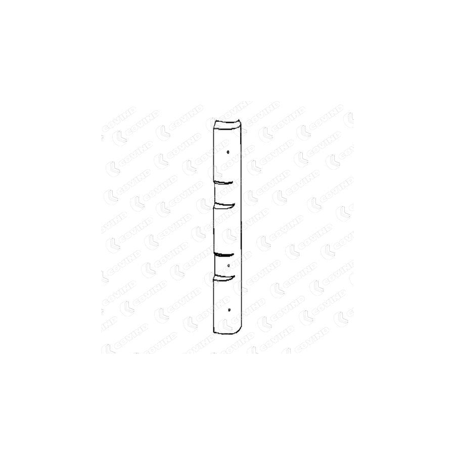 Covind 142/160 Air Deflector, Driver Cab