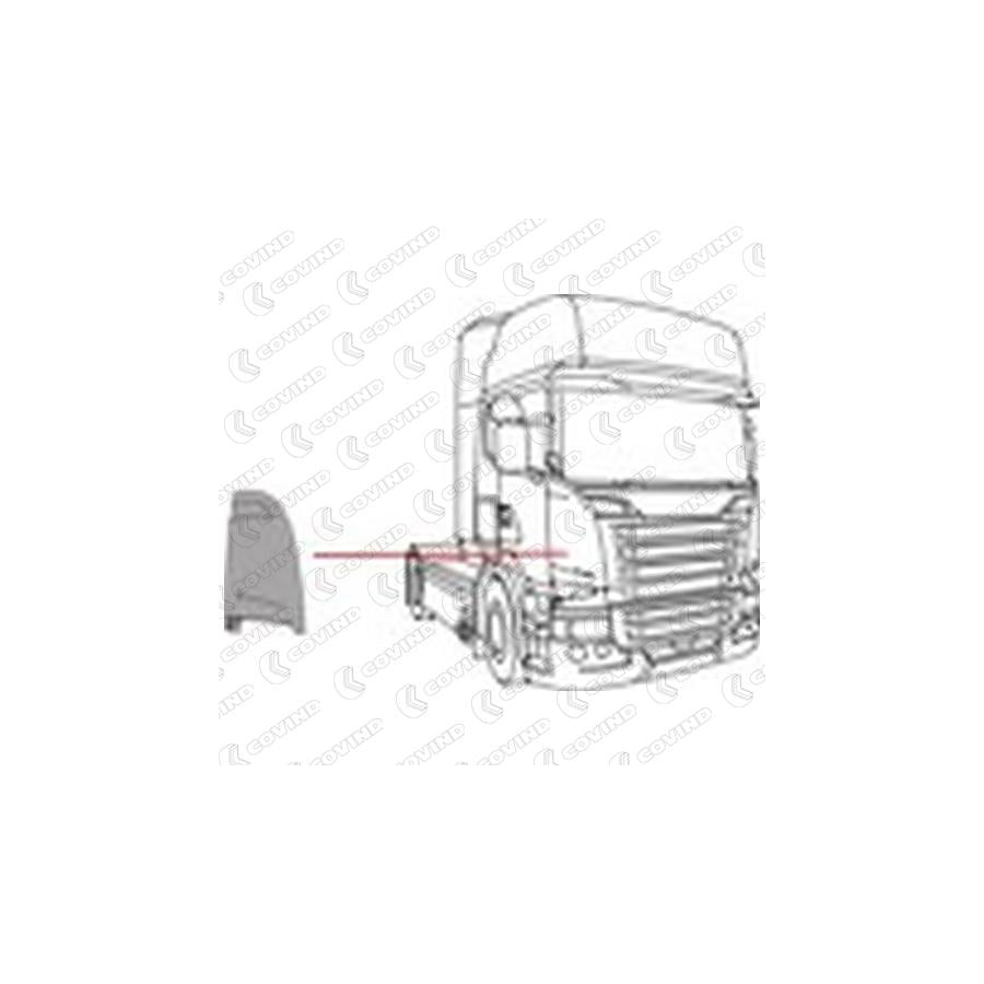 Covind 146/160 Wind Deflector