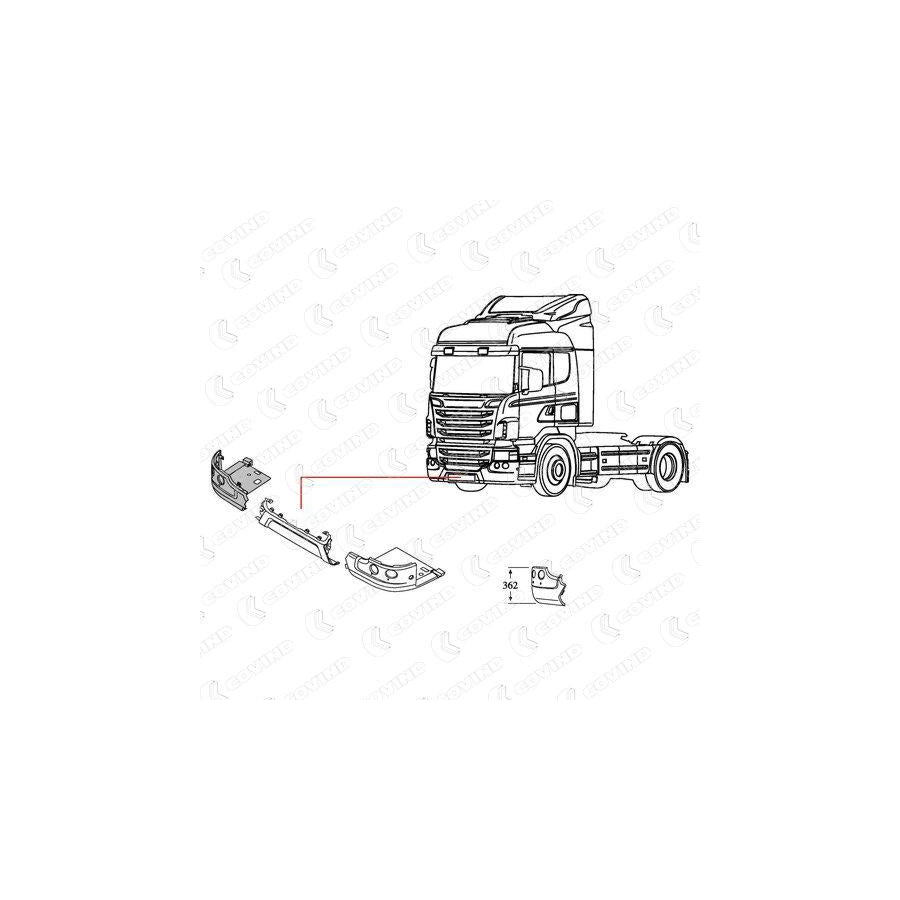 Covind 146/ 94 Bumper