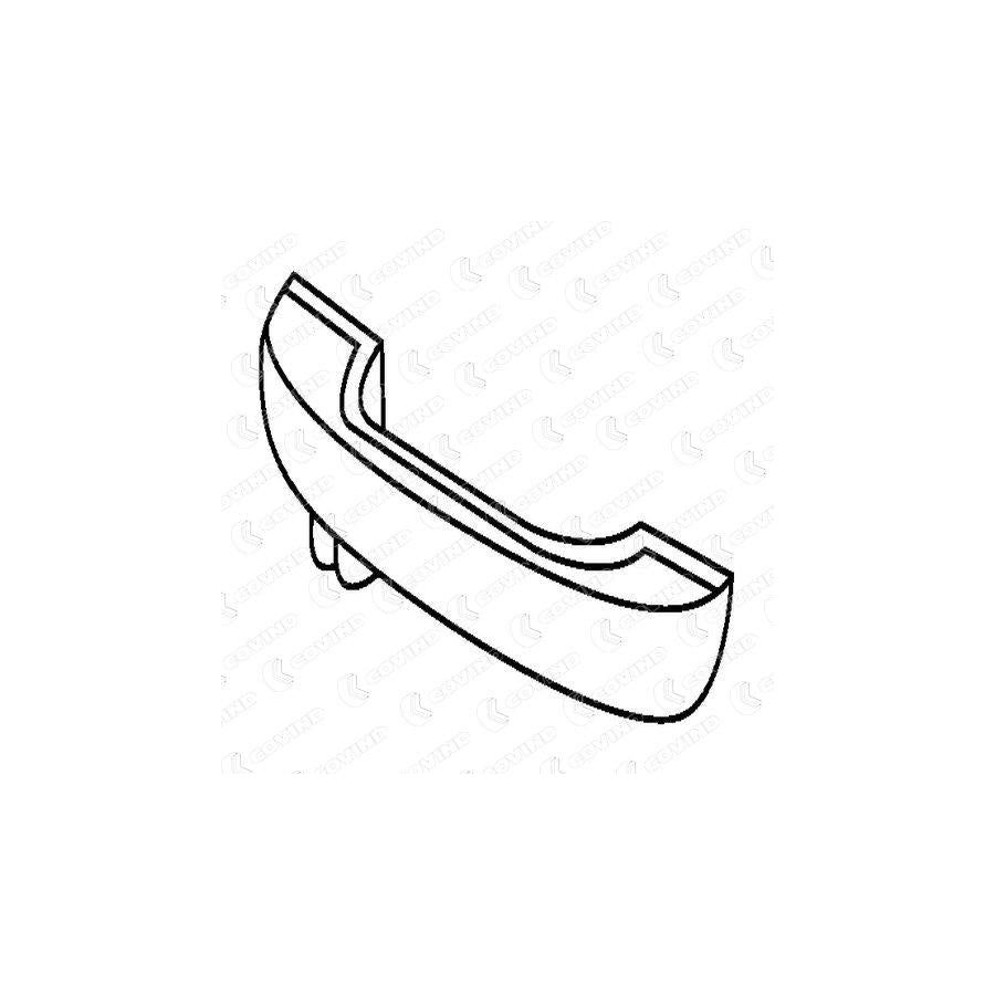 Covind 2Fh/110 Handle, Bonnet Release