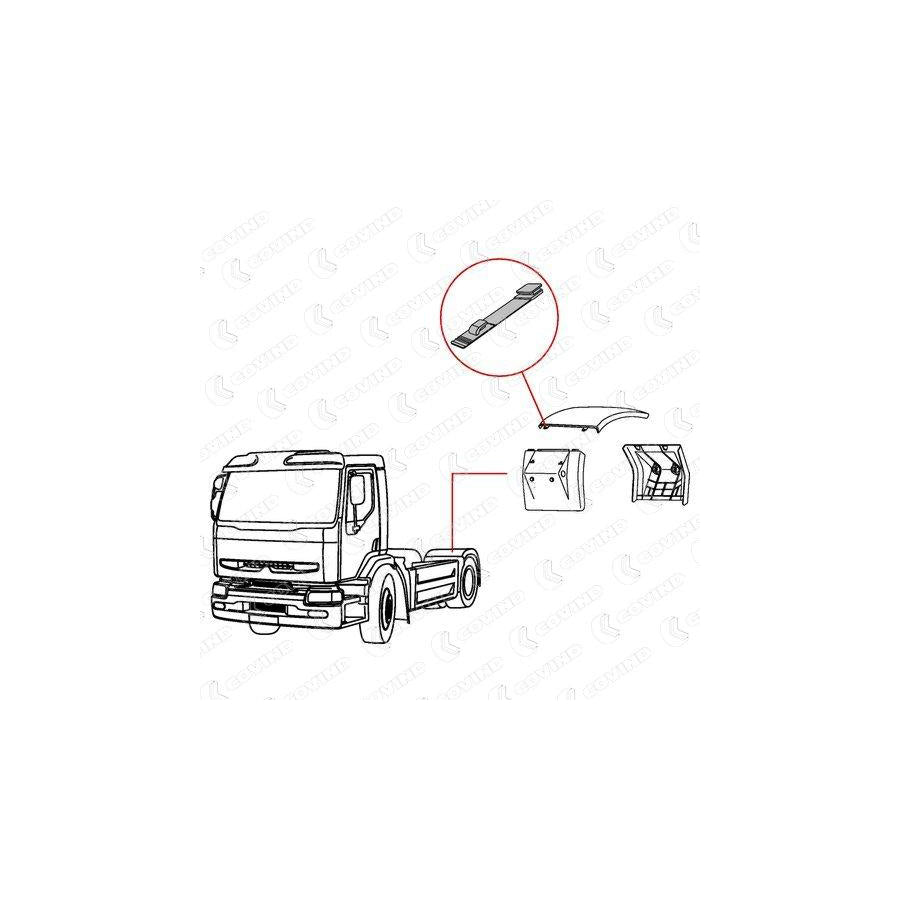 Covind 385/510 Mudguard Strap
