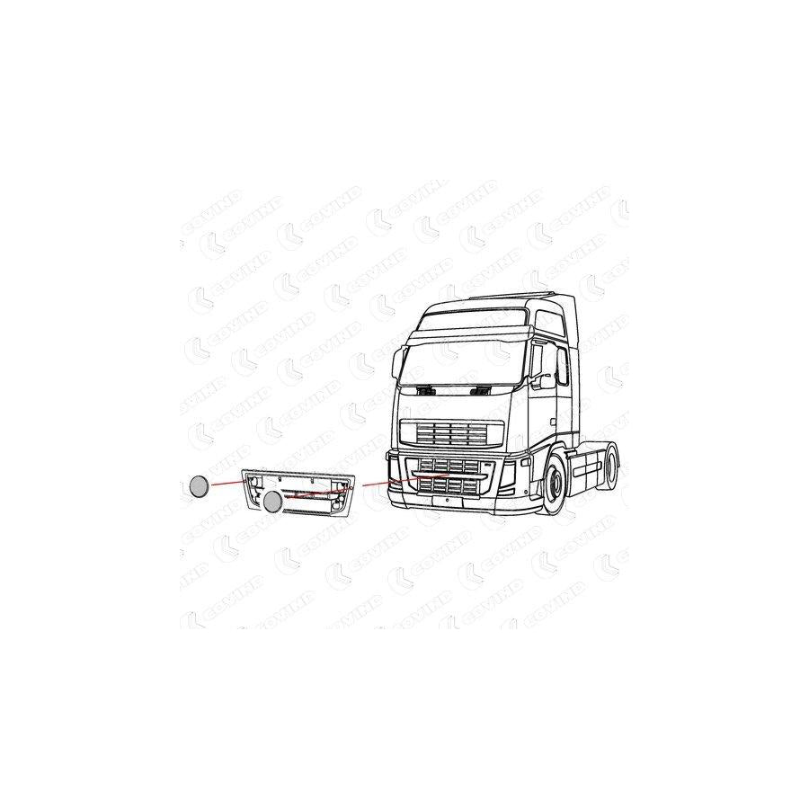 Covind 3Fh/ 85 Cover, Radiator Grille