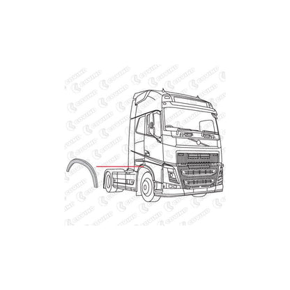 Covind 4Fh/202 Fender Flare