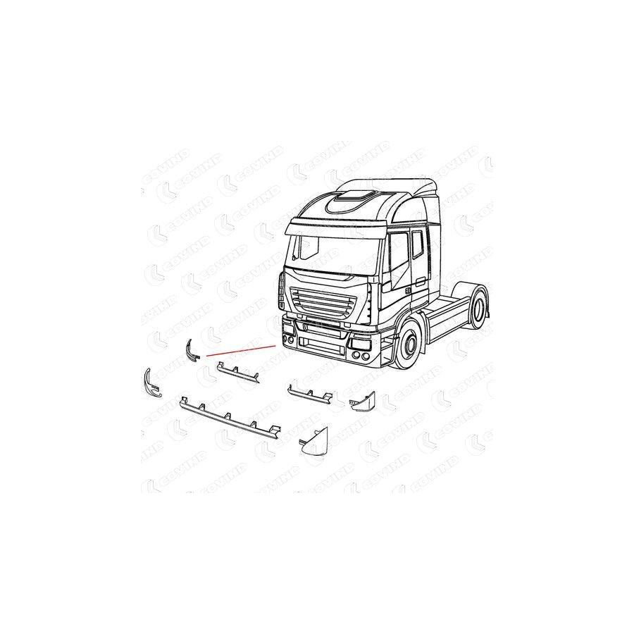 Covind 540/100 Front Splitter