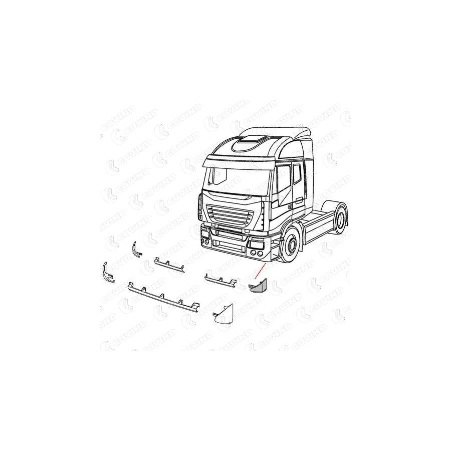 Covind 540/101 Front Splitter