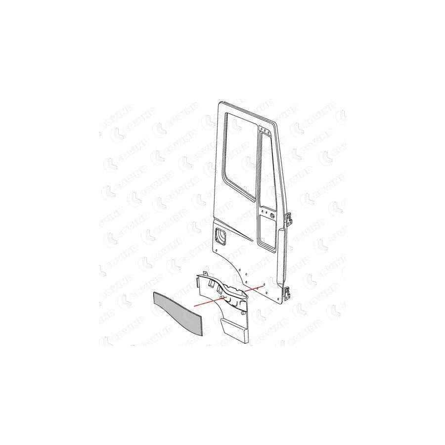 Covind 540/ 12 Door Extension