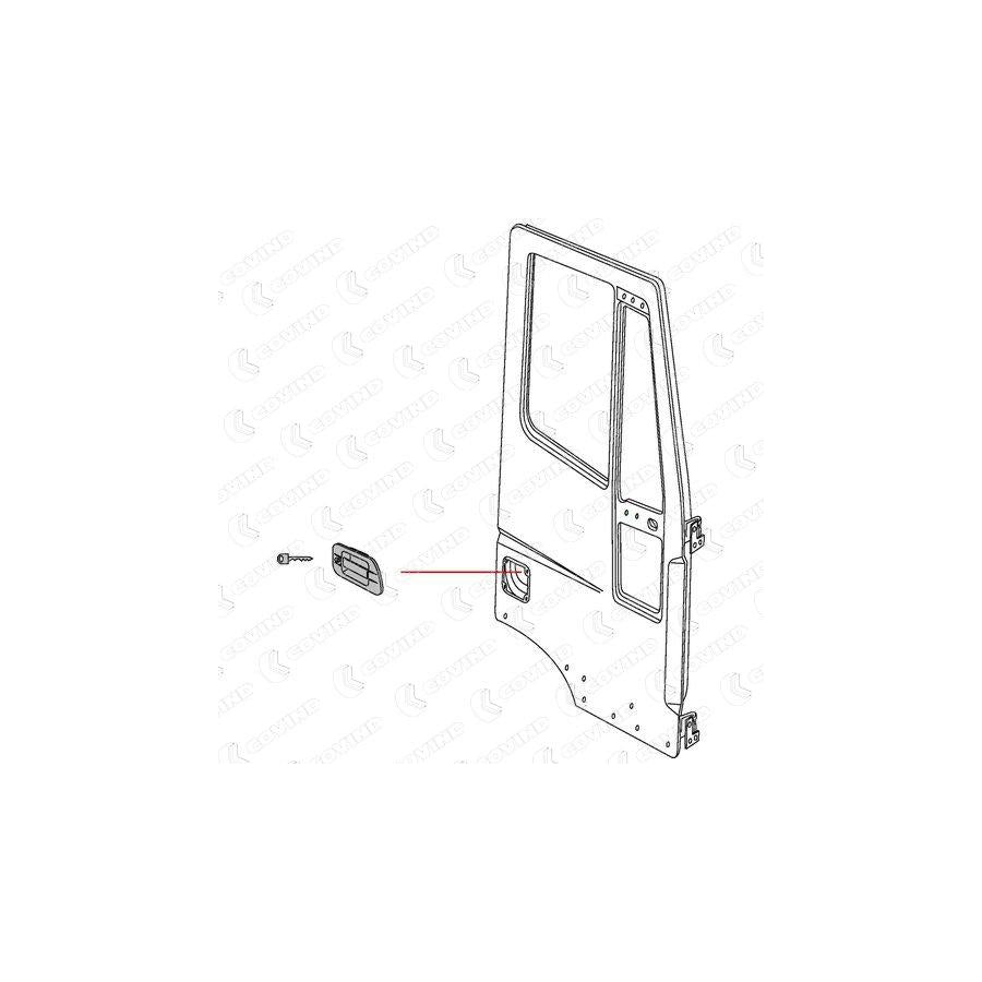 Covind 540/192 Door Handle