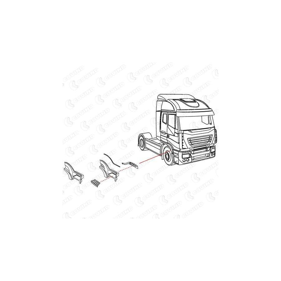 Covind 540/212 Foot Board