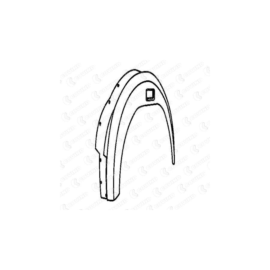 Covind 649/200 Wing Fender
