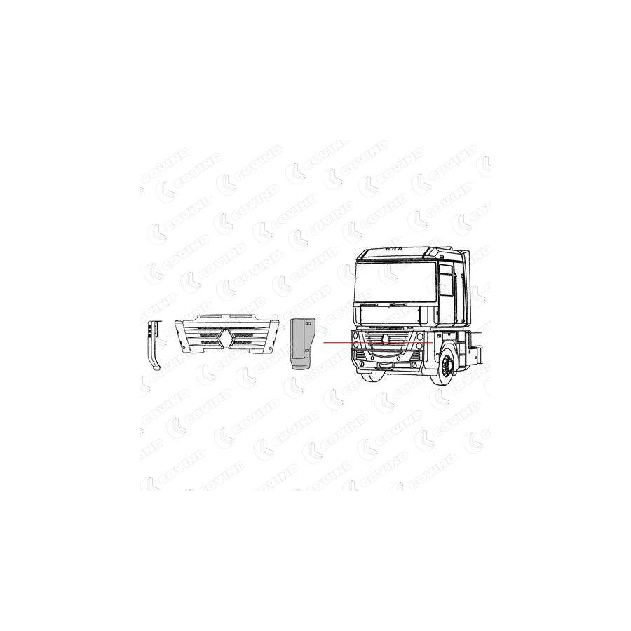 Covind 880/ 95 Bumper