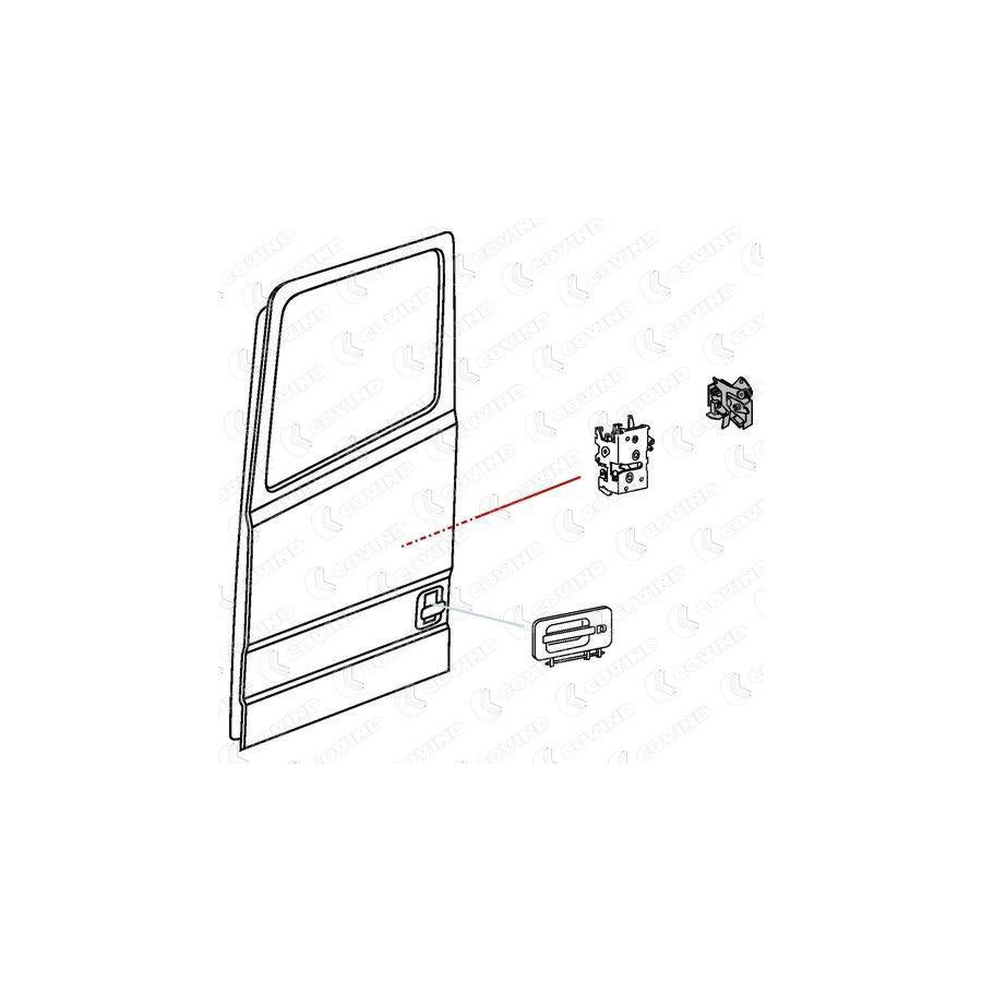 Covind 941/179 Door Lock